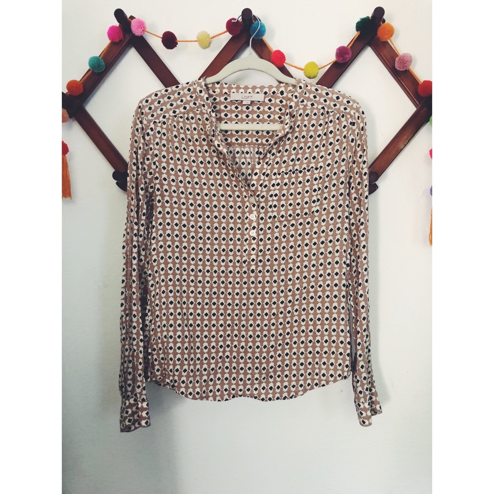 Loft Printed Blouse